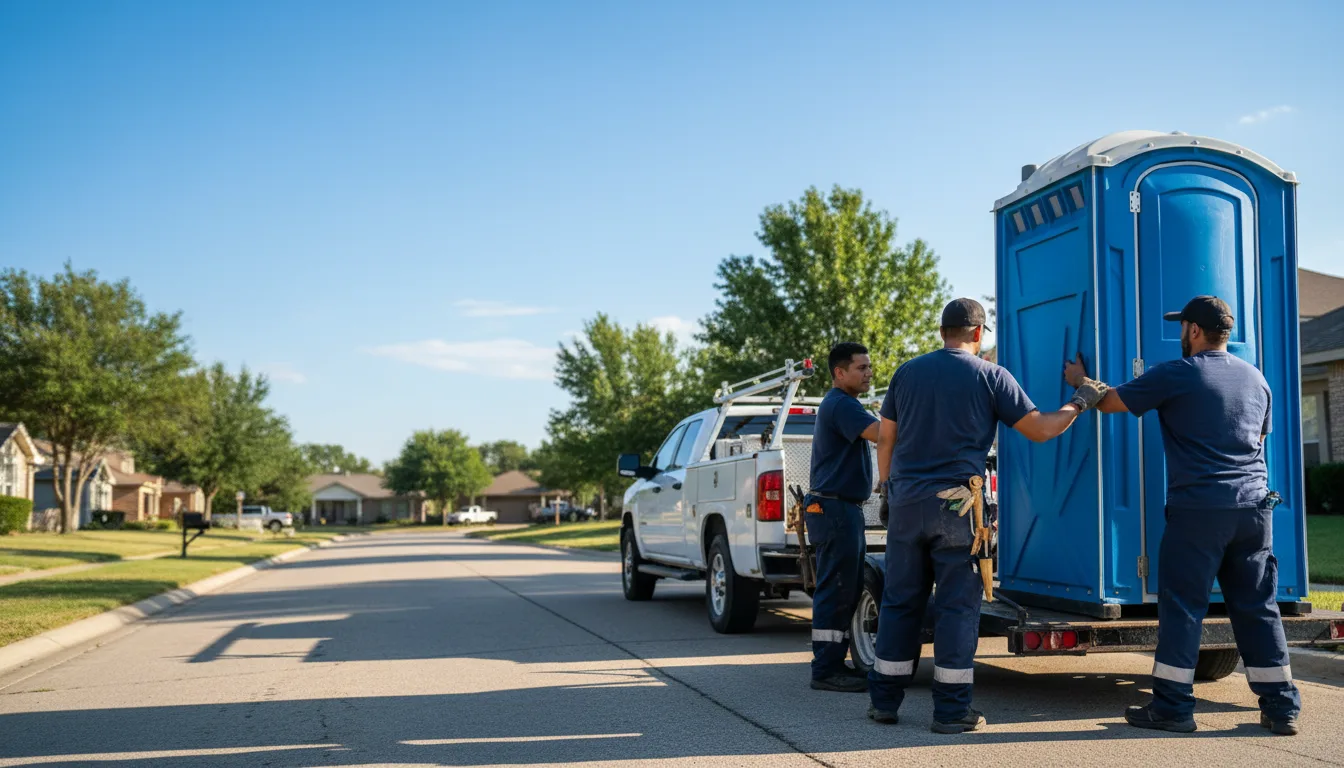 Portable Toilet Rental in Great Lakes, IL near me
